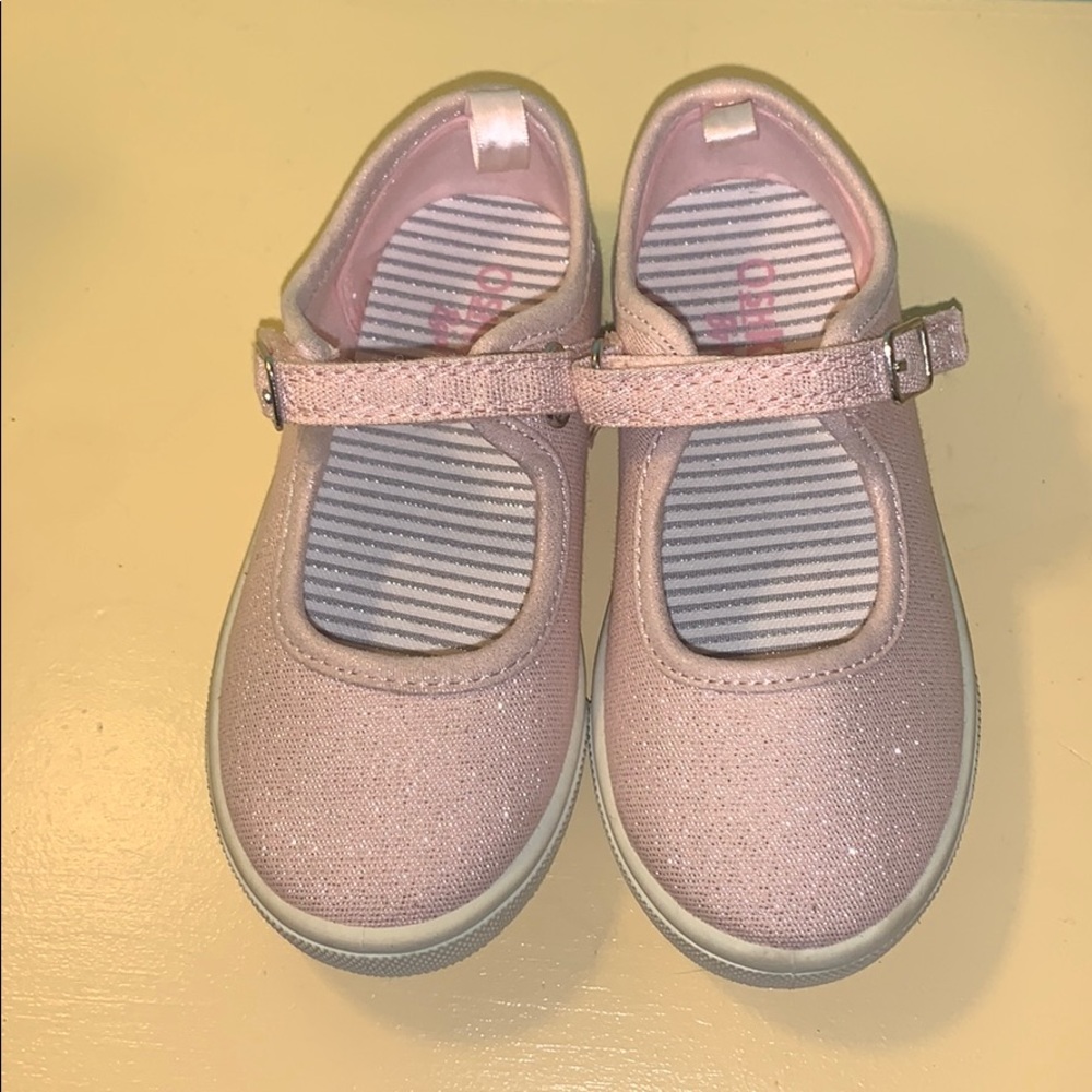 Brand New Pink Shimmering Mary Jane Shoes